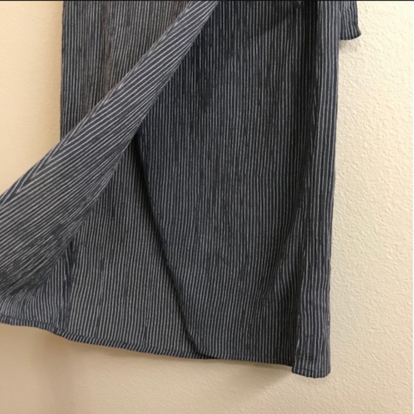 Roxy Ferry Escape Wrap Skirt In Navy/White Stripe - Picture 8 of 16